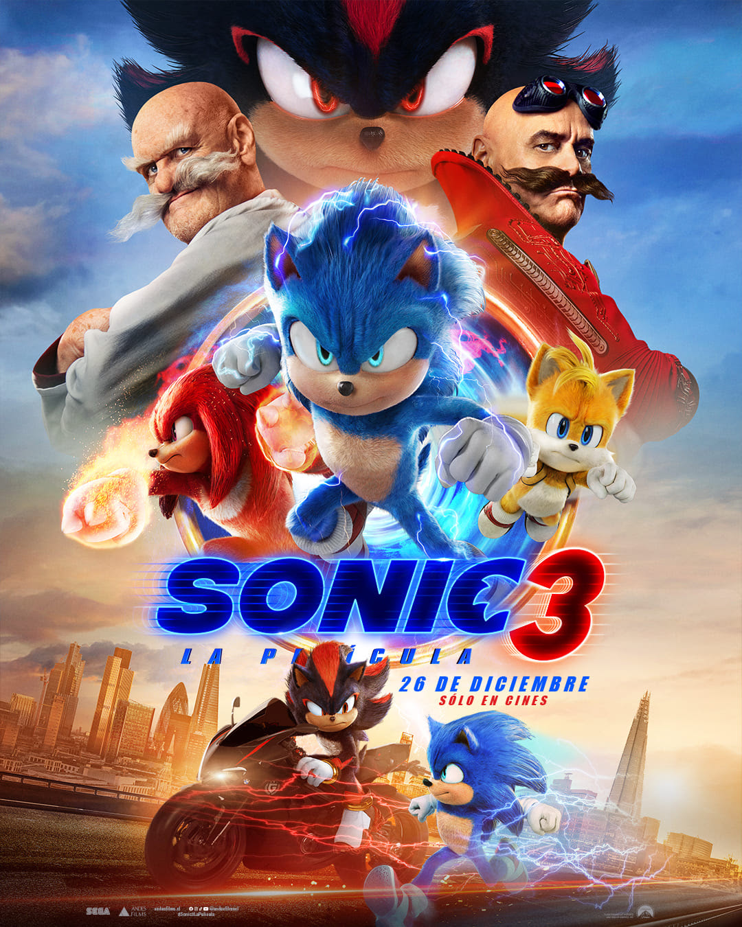 Sonic 3: más rápido, más oscuro, más épico